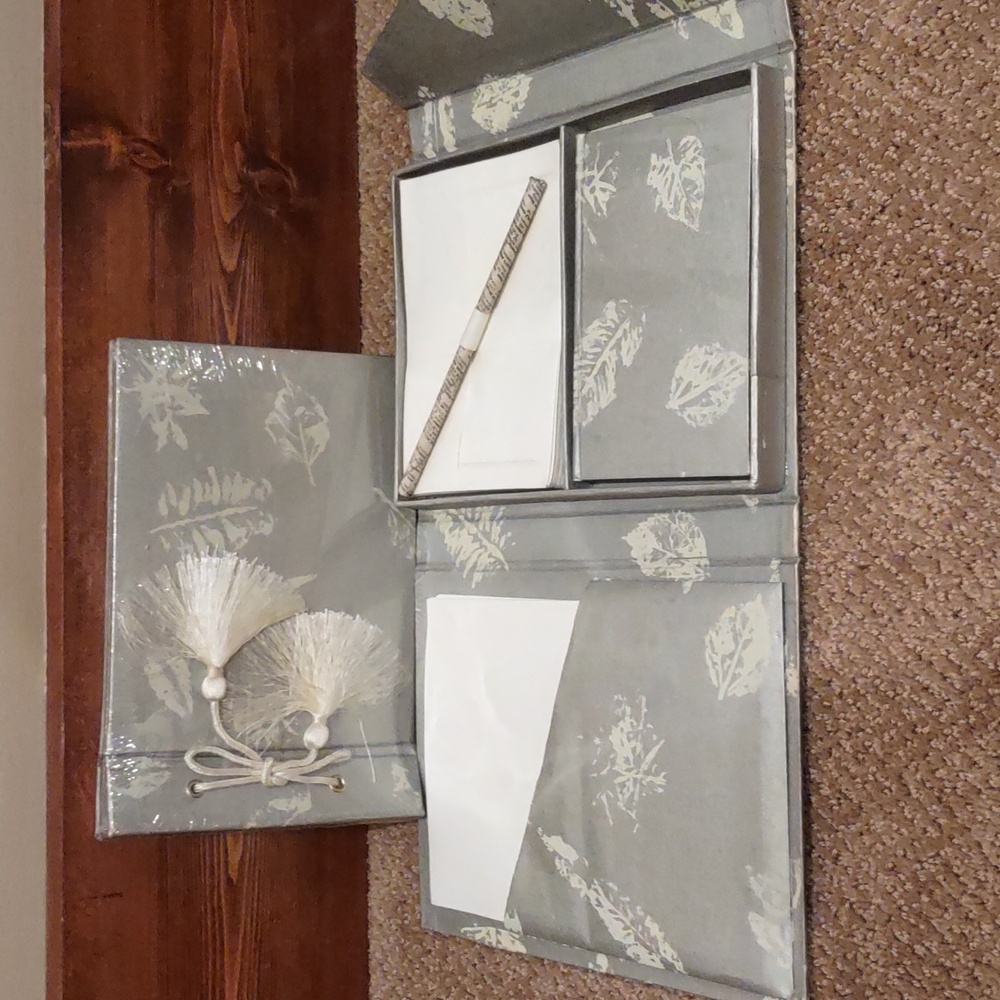 Bombay and company stationery and scrapbook set